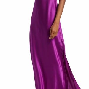 DANNIJO
Core Mossy Silk Satin Maxi Slipdress